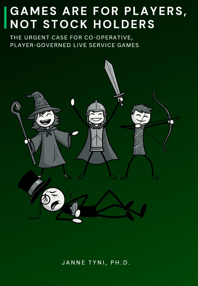 Games Are For Players, Not Stock Holders